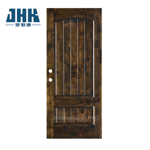 Porta in legno intagliato in legno massello di ontano