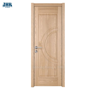Porta della stanza dell'impiallacciatura dell'ingresso principale di legno solido di progettazione su ordinazione commerciale (JHK-009-2)