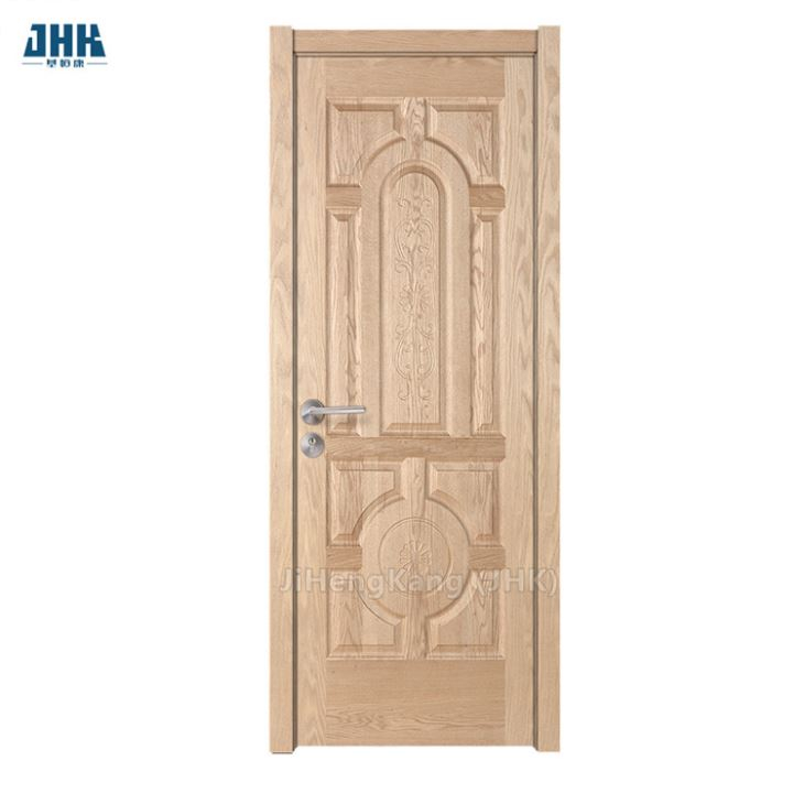 Porta in legno di ingresso principale di colore bianco dipinto di alta qualità