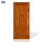 Porta interna in legno di ontano rustico nodoso a due pannelli
