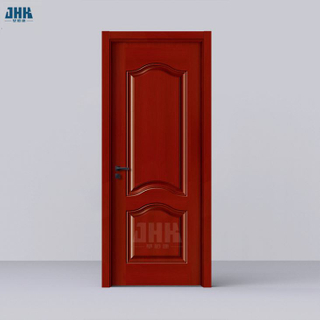 Pelle della porta HDF modellata con rivestimento in legno impiallacciato
