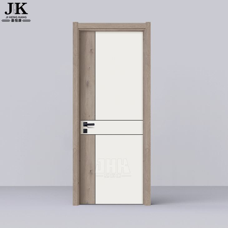 Porta di legno di vetro di affare di stile laminato (JHK-G18)