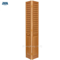 Porta con persiana in legno interna per camera da letto con persiana