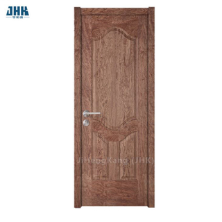 Porta interna impiallacciata in legno modellato malese