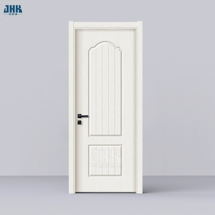 Porta interna in PVC/WPC impermeabile a 4 pannelli di colore bianco T-35mm/100 D