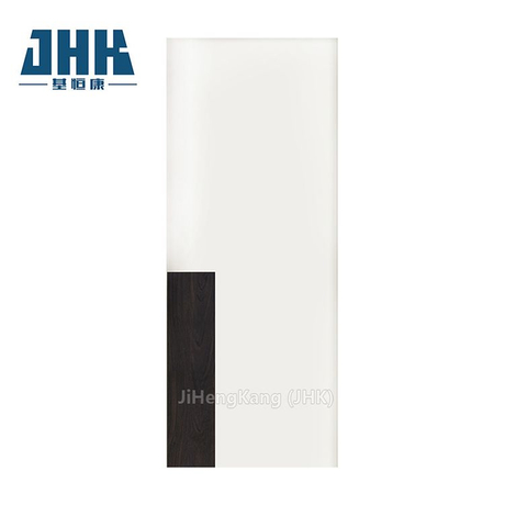 Porta in legno impiallacciato in PVC di colore misto