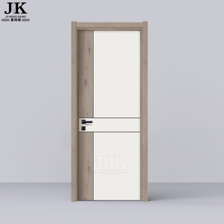 Porta interna in legno melaminico bianco dal design semplice Oppein (YDG002D)