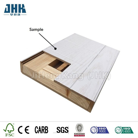 Porta in legno impiallacciato in PVC di colore misto