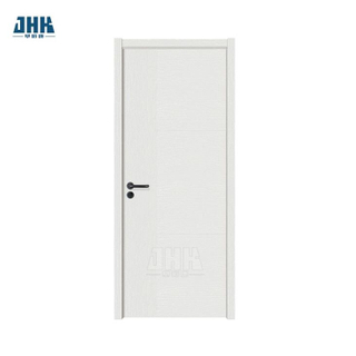 Jhk-F02 Porta interna a filo verniciata bianca a grana dritta bianca