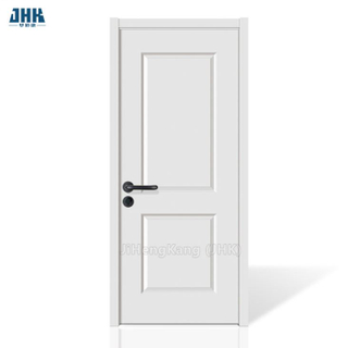 Pannello per porta in legno modellato Pvcwpc nuovo design interno bianco (JHK-W007)