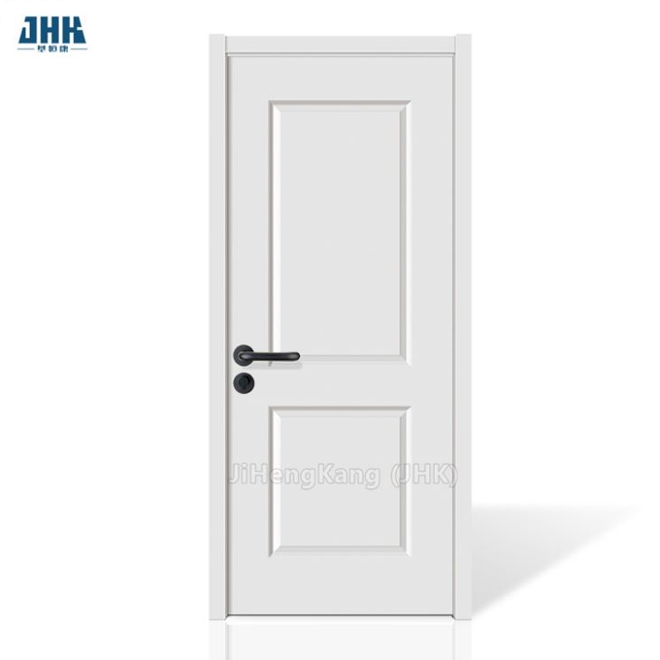 Il nuovo design interno bianco ha modellato il pannello in legno della porta del Pvcwpc (JHK-W007)