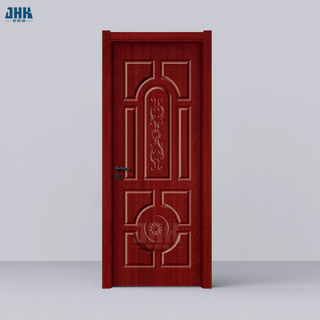 Design semplice e moderno della porta con finitura in melamina in legno
