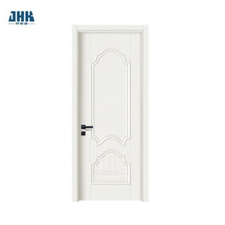 Pelle bianca della porta del primer del pannello rialzato popolare alta e liscia (JHK-F01)