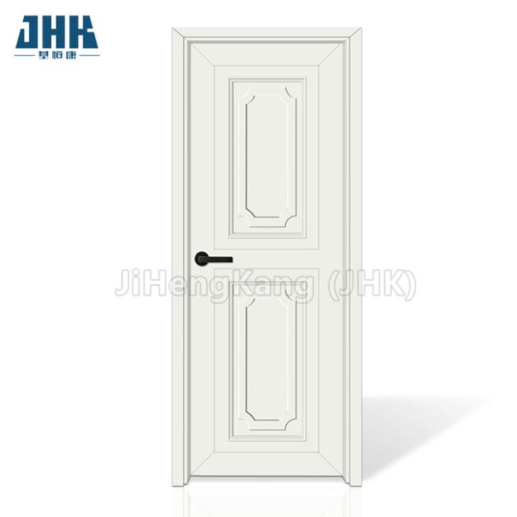 Porta in legno WPC composito di plastica per interni in legno bianco