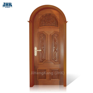 Porta in legno di ontano stile arco superiore