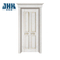Porta in legno di colore bianco popolare con telaio della porta regolabile