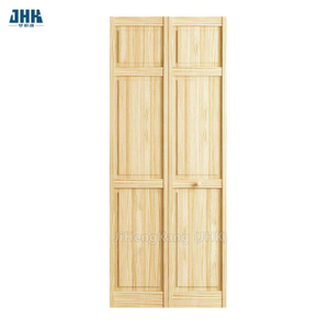 Porta a doppia anta in legno di pino bi-pieghevole composito